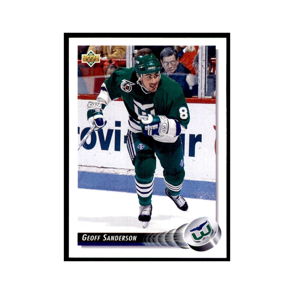 1992 Upper Deck Geoff Sanderson Hockey Cards #293