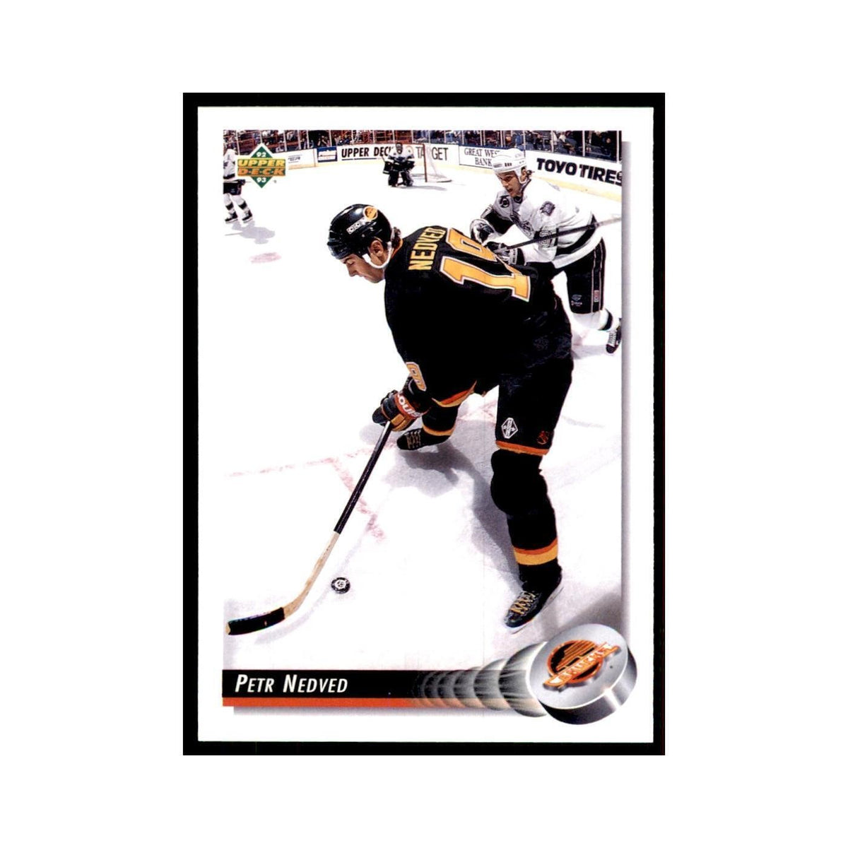 1992 Upper Deck Petr Nedved Hockey Cards #263
