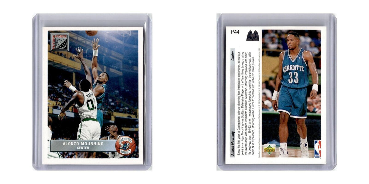 1992 Upper Deck Alonzo Mourning Hornets #P44