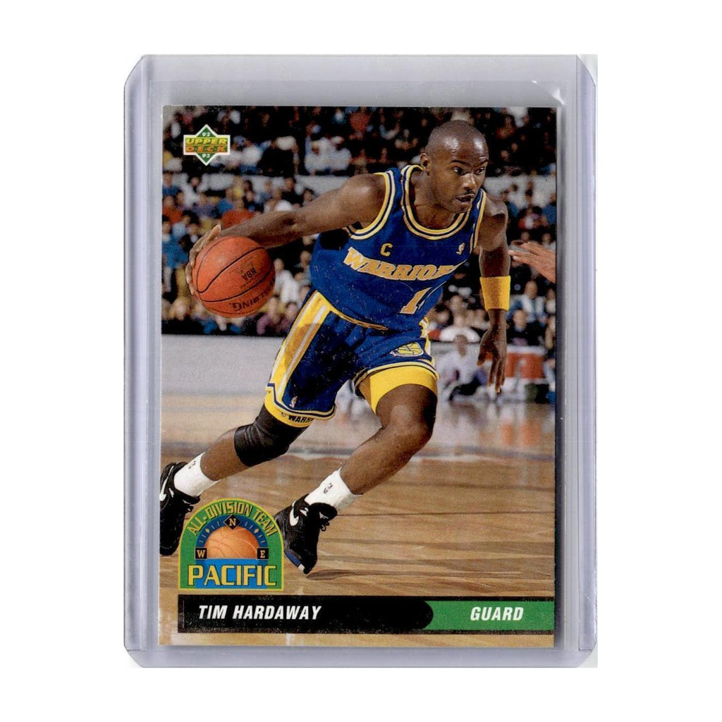 1992 Upper Deck Tim Hardaway Golden State Warriors #AD19