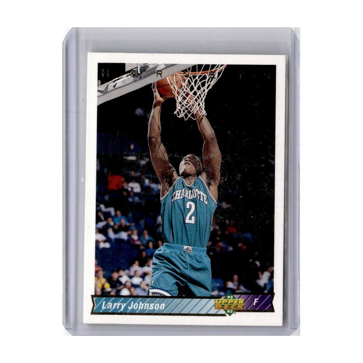1992 Upper Deck Larry Johnson Hornets #287