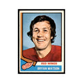 1974 O-Pee-Chee Bryan Watson (Damaged) Detroit Red Wings #259