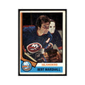 1974 O-Pee-Chee Bert Marshall (Damaged) New York Islanders #177