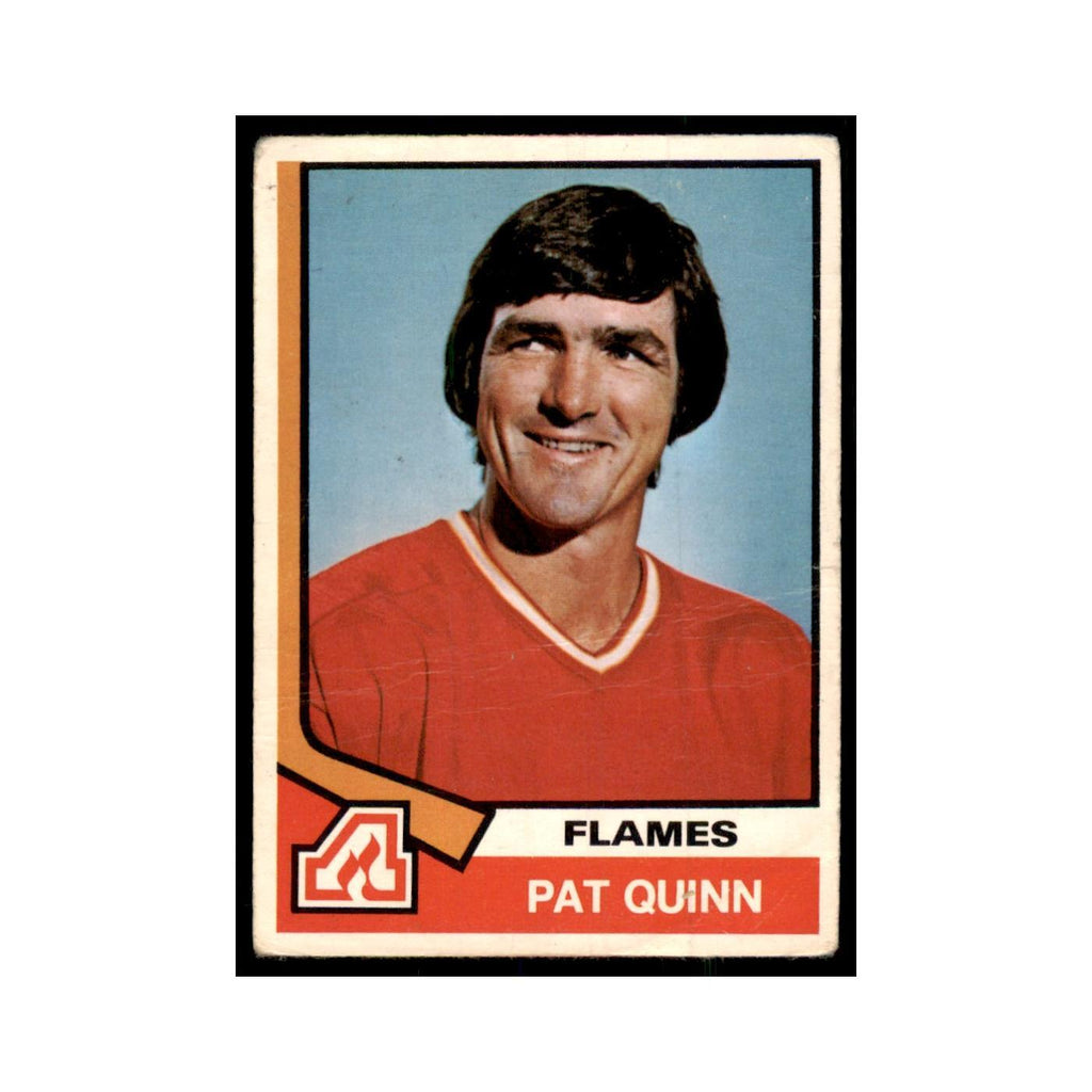1974 O-Pee-Chee Pat Quinn (Damaged) Atlanta Flames #286
