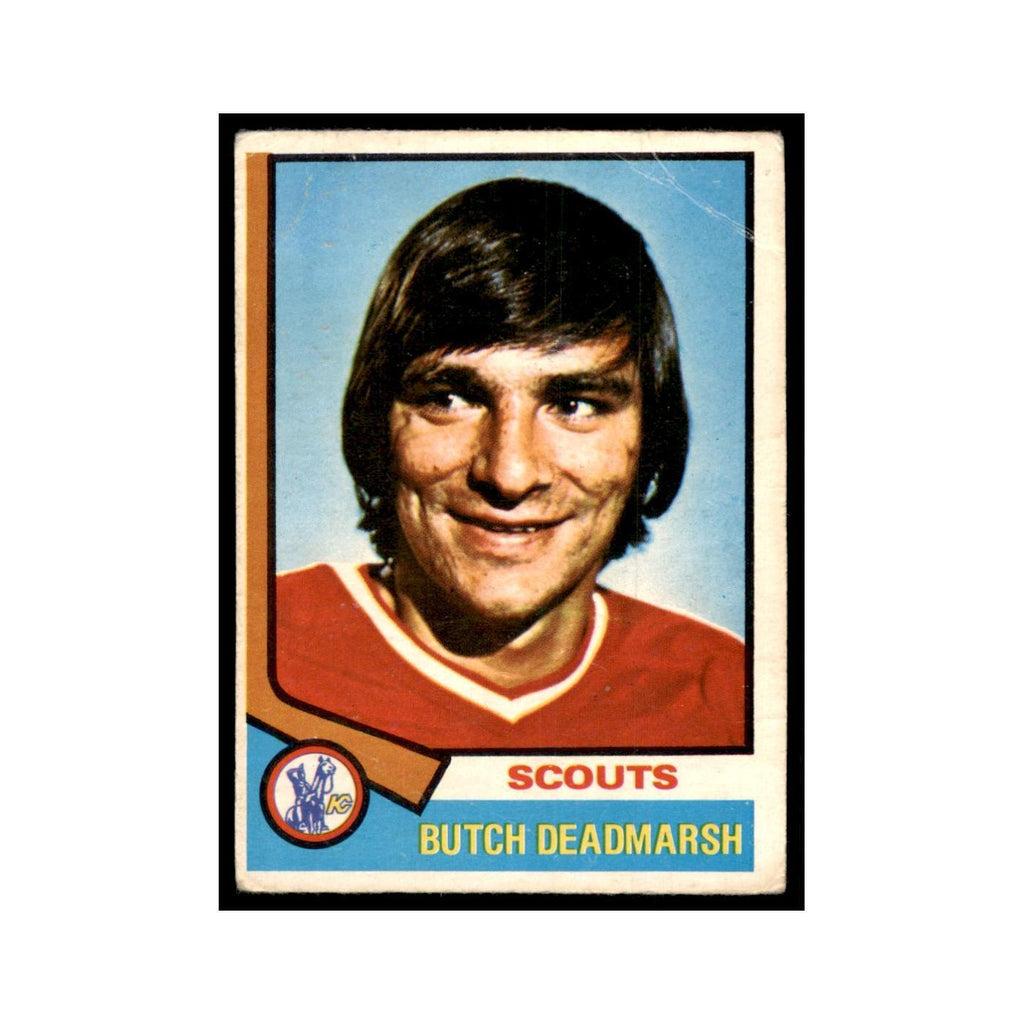 1974 O-Pee-Chee Butch Deadmarsh (Damaged) Kansas City Scouts #73