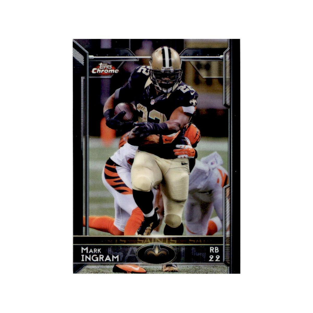 2015 Topps Chrome Mark Ingram Saints #62