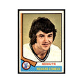 1974 O-Pee-Chee (damaged) Richard Lemieux Kansas City Scouts #114