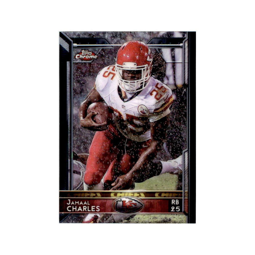 2015 Topps Chrome Jamaal Charles Chiefs #7