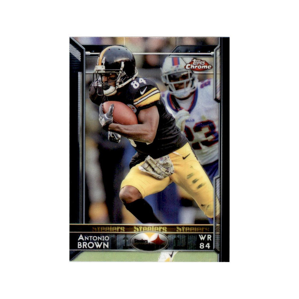2015 Topps Chrome Antonio Brown Steelers #13