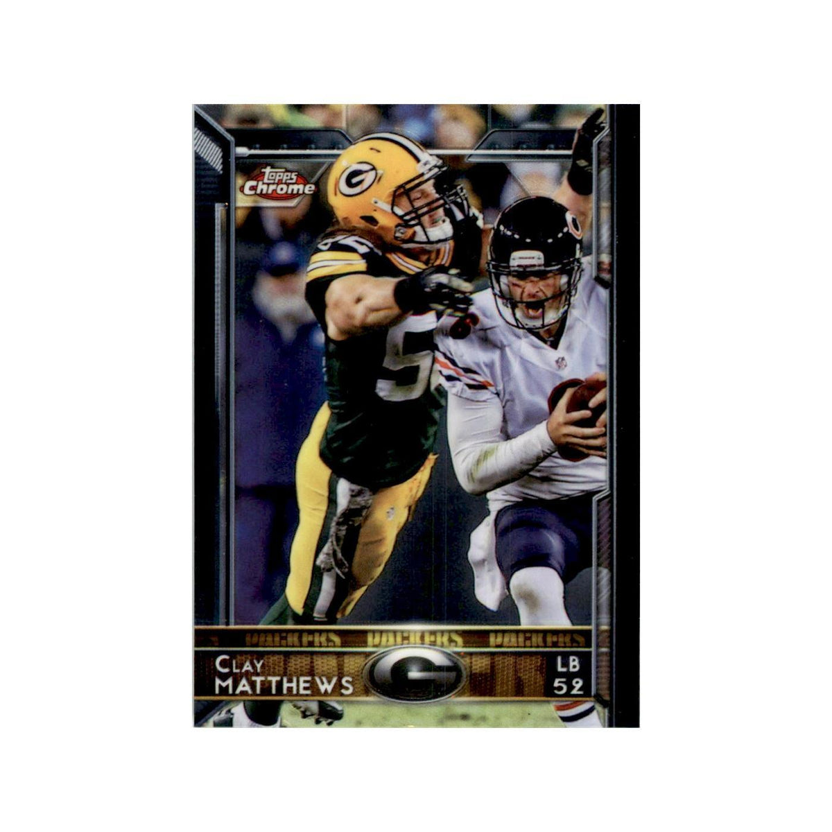 2015 Topps Chrome Clay Matthews Packers #45