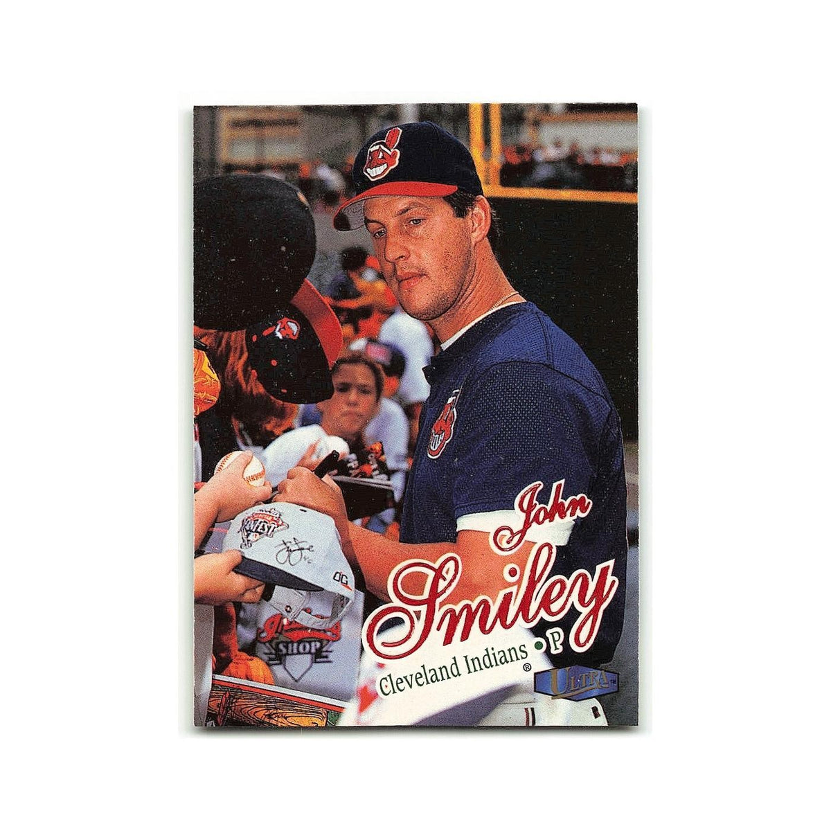 John Smiley 1998 Fleer Ultra #99 Cleveland Indians Baseball Card NM