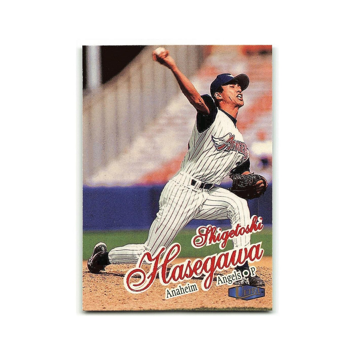 Shigetoshi Hasegawa 1998 Fleer Ultra #116 Anaheim Angels Baseball Card NM