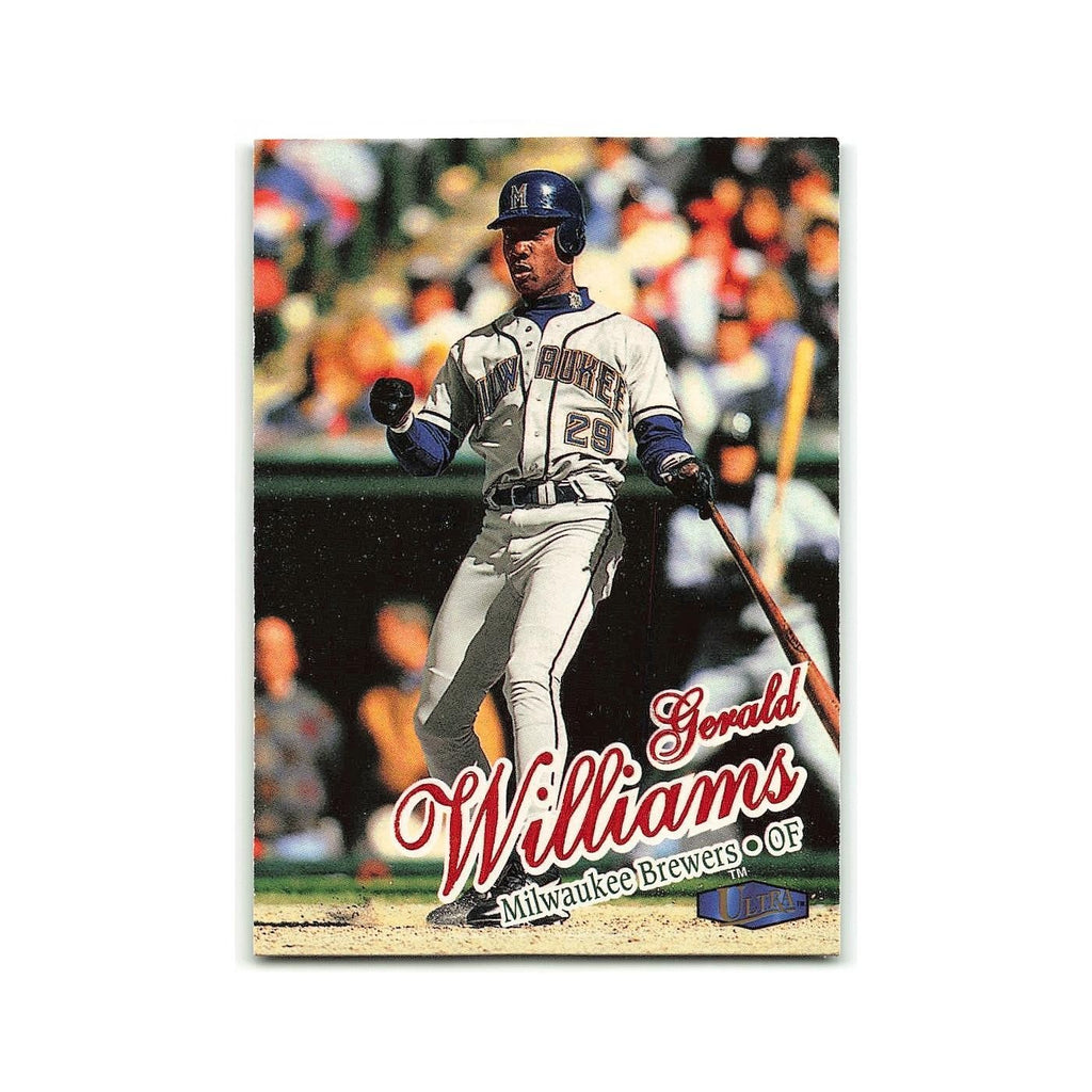 Gerald Williams 1998 Fleer Ultra #97 Milwaukee Brewers Baseball Card NM