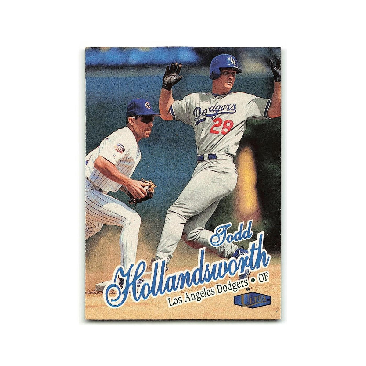 Todd Hollandsworth 1998 Fleer Ultra #206 Los Angeles Dodgers Baseball Card NM
