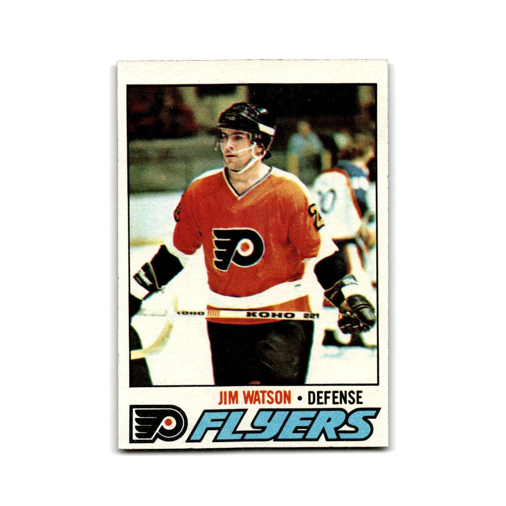 1977 Topps Jim Watson Philadelphia Flyers #43