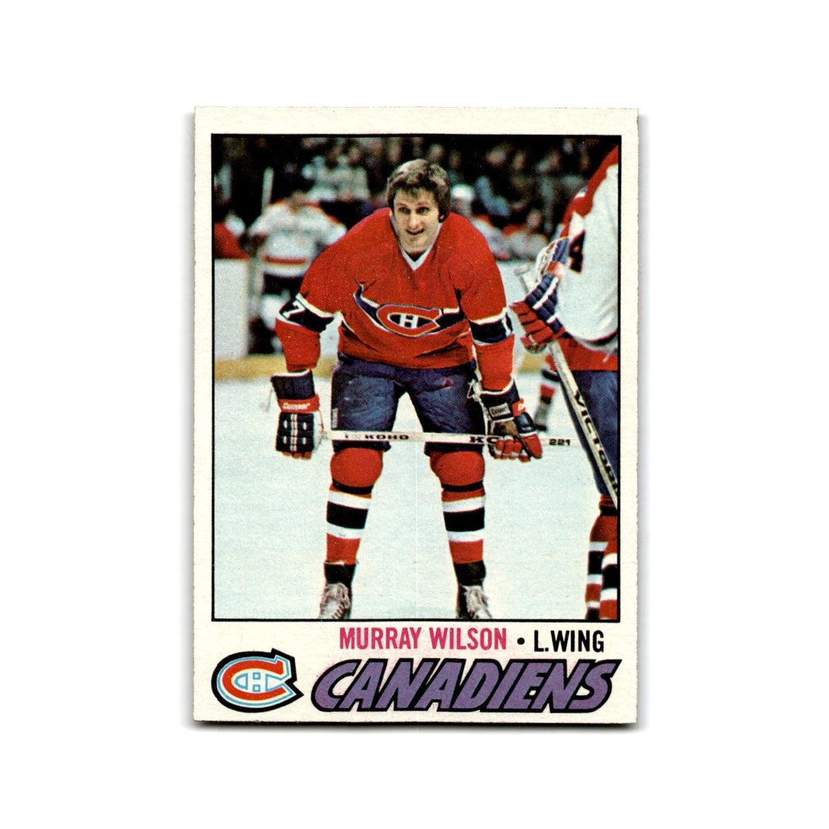 1977 Topps Murray Wilson Montreal Canadiens #69