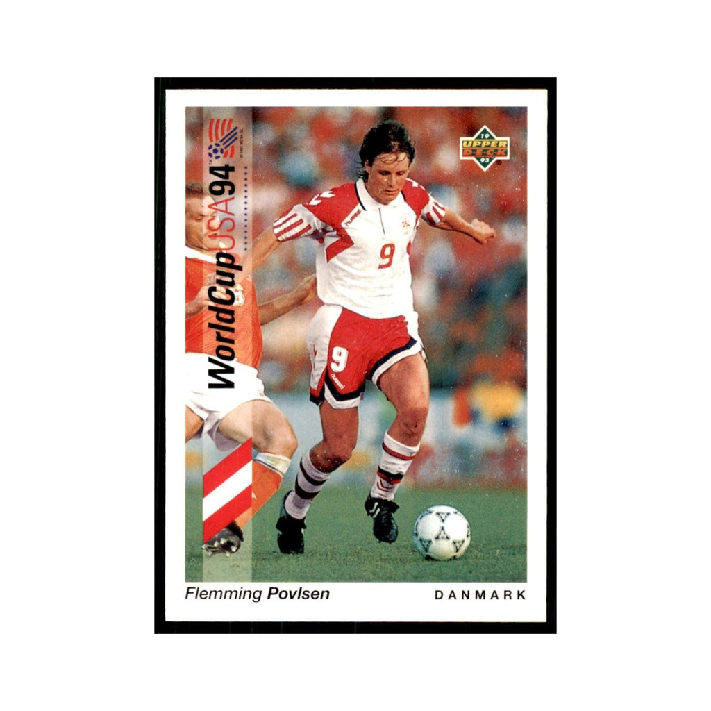 1993 Upper Deck Flemming Povlsen Soccer Cards #54