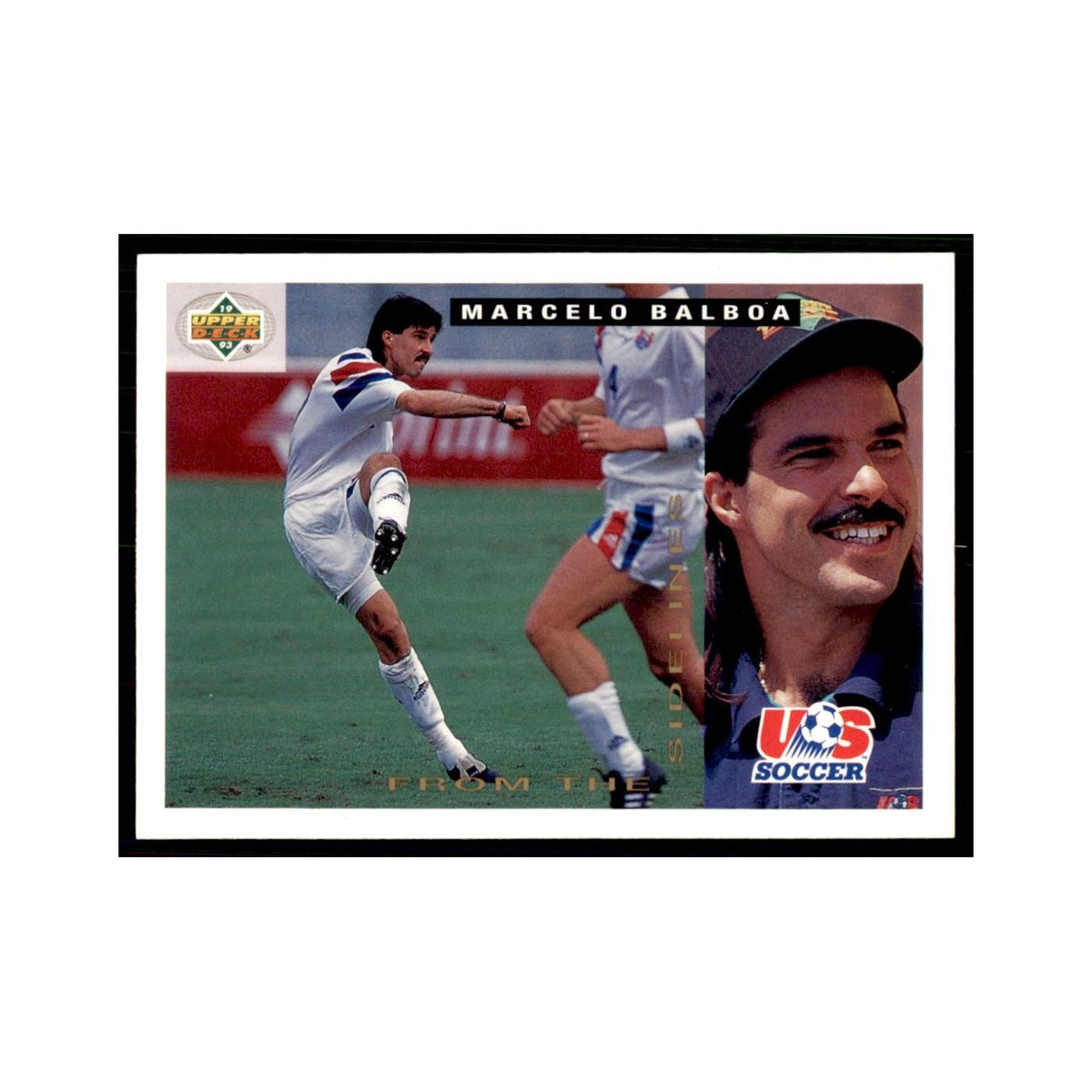 1993 Upper Deck Marcelo Balboa Soccer Cards #158