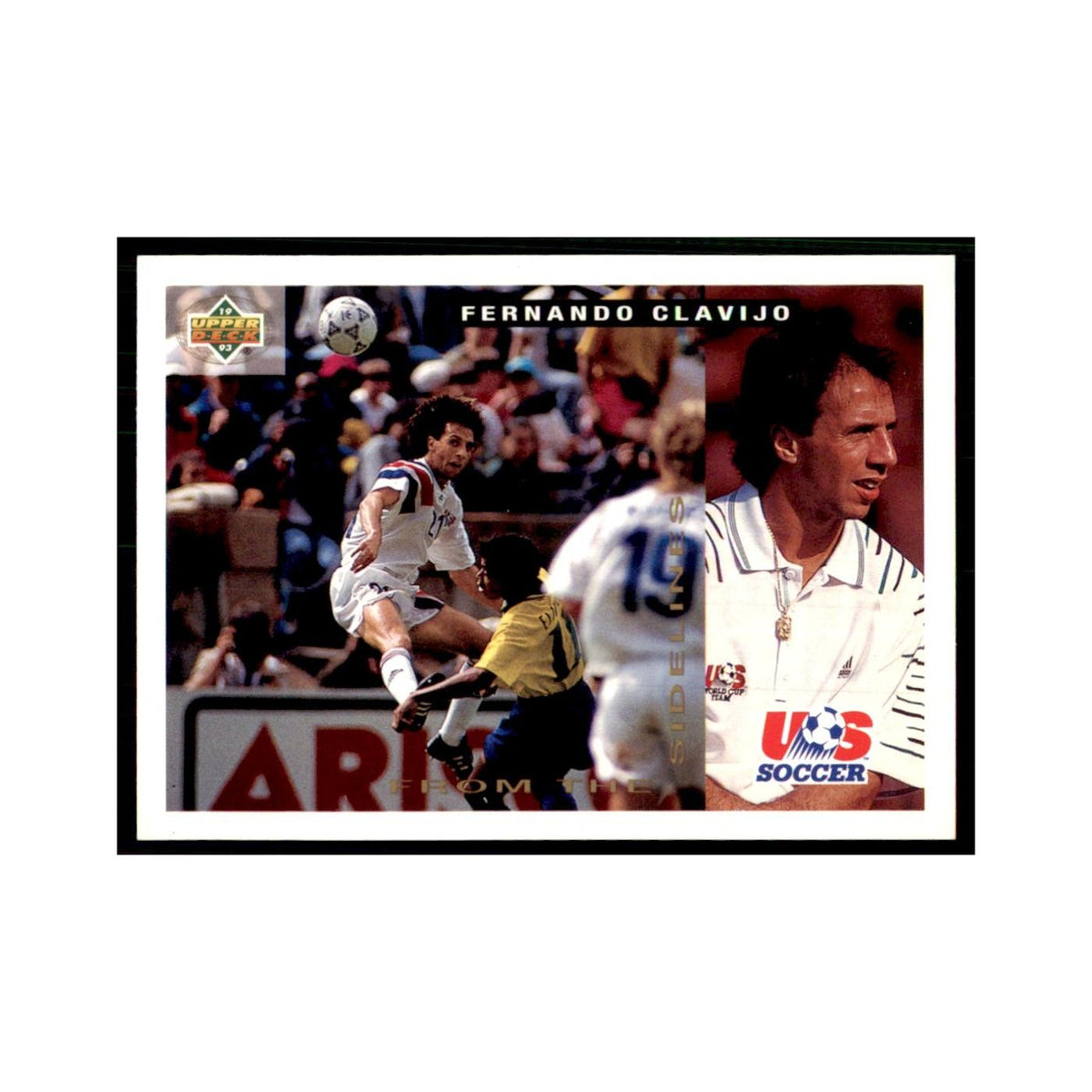 1993 Upper Deck Fernando Clavijo Soccer Cards #159