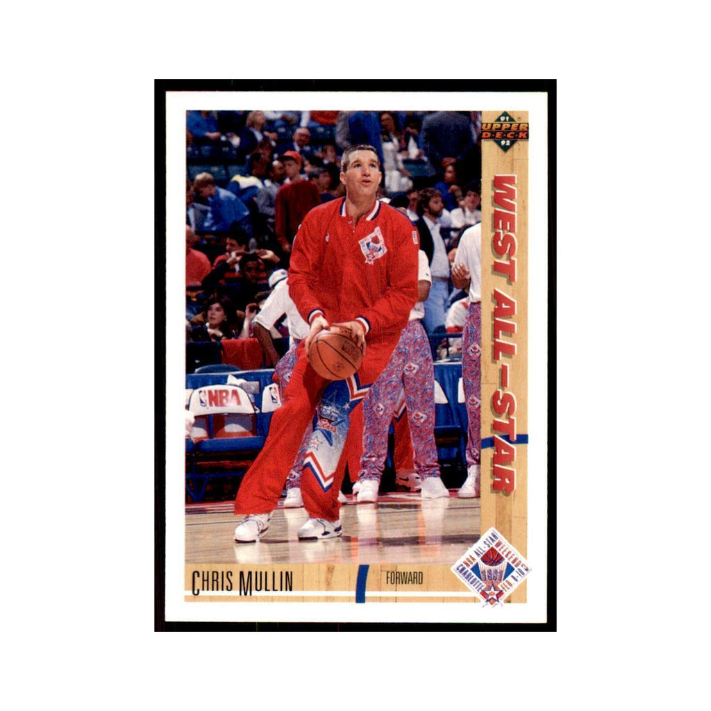 1991 Upper Deck Chris Mullin Basketball Cards #60