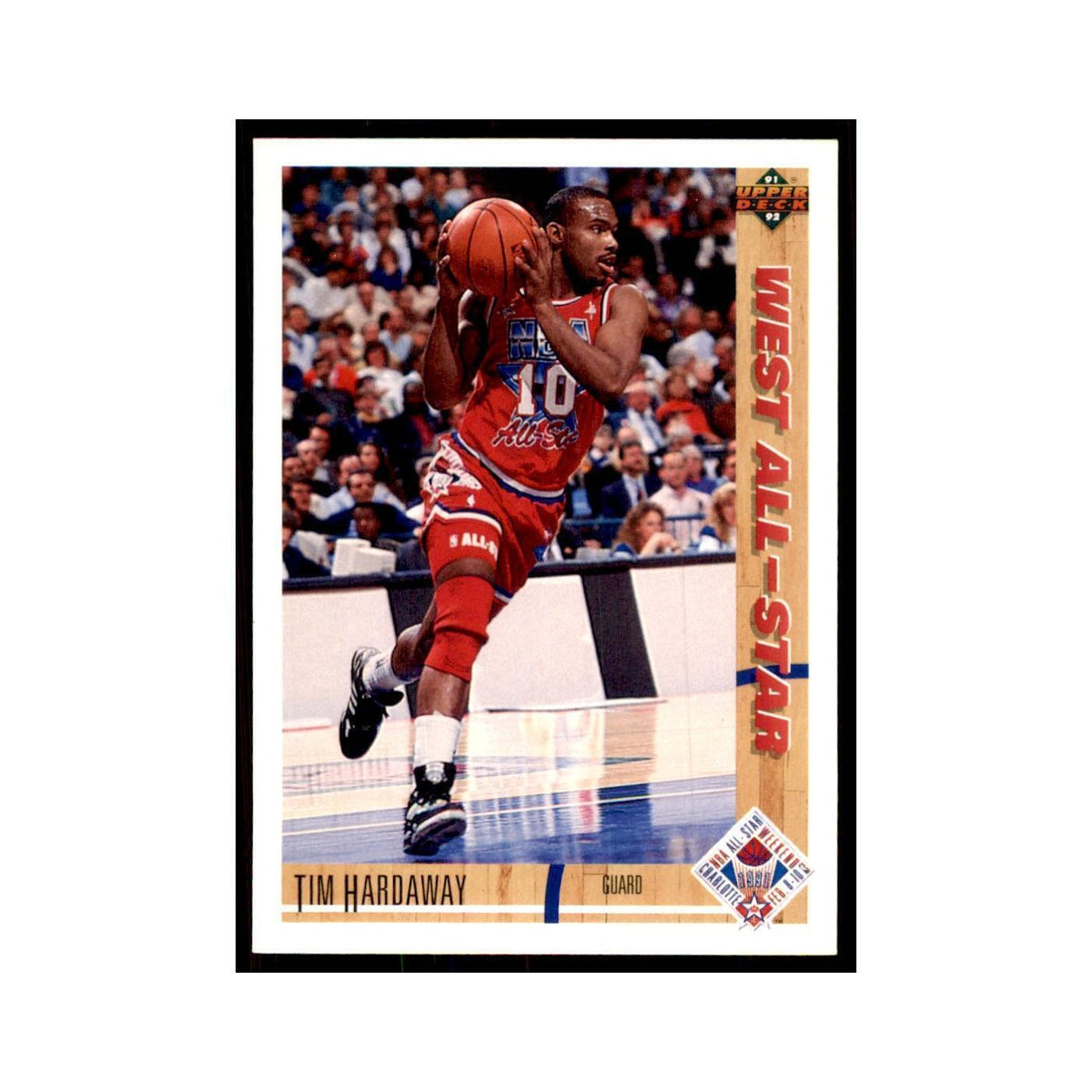 1991 Upper Deck Tim Hardaway Basketball Cards #50