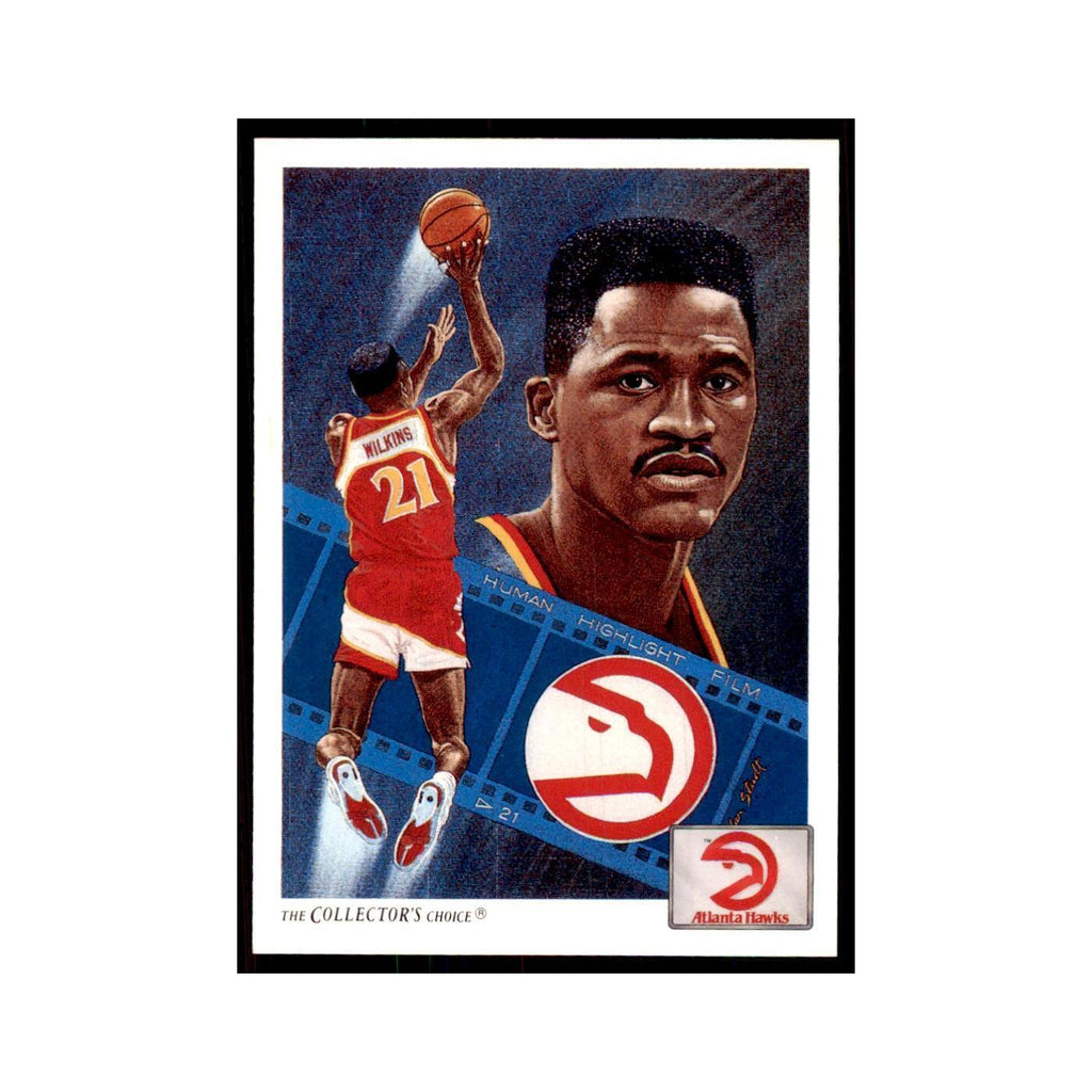 1991 Upper Deck Dominique Wilkins Basketball Cards #79