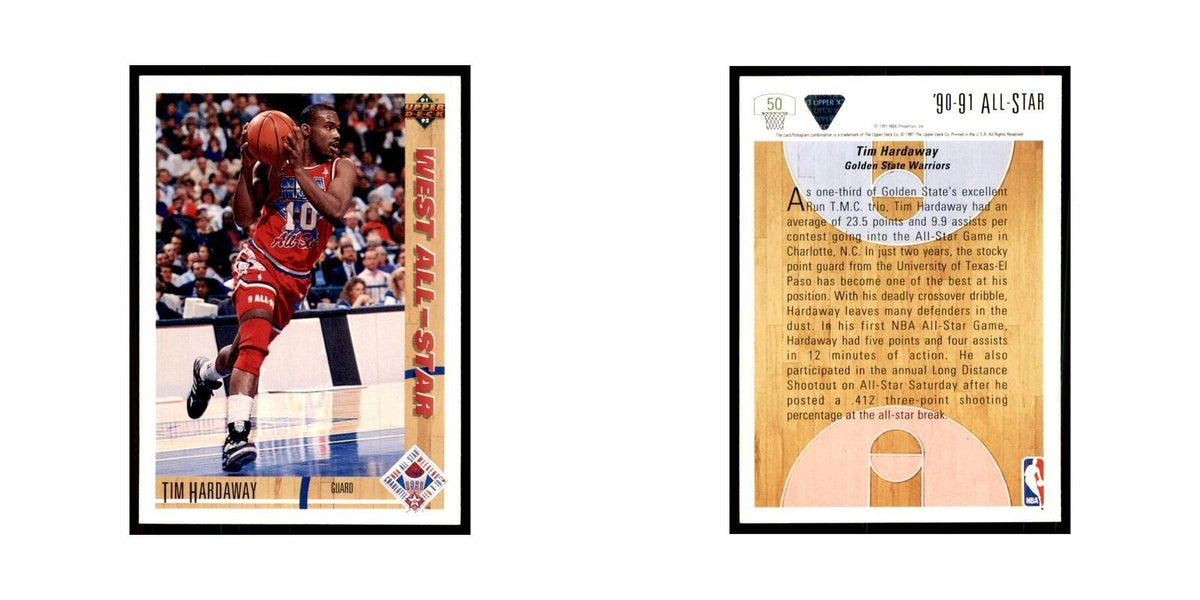 1991 Upper Deck Tim Hardaway Basketball Cards #50