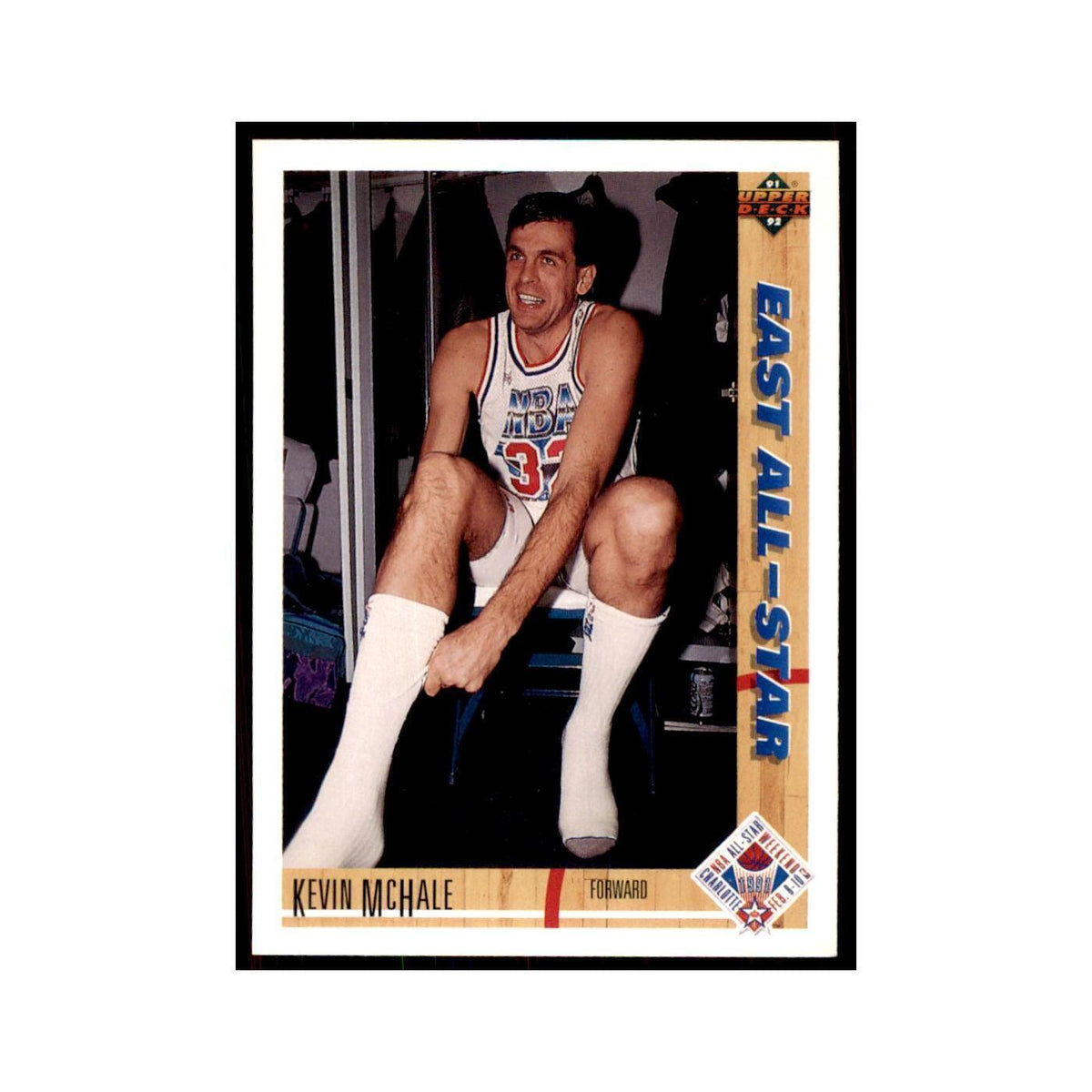 1991 Upper Deck Kevin McHale Basketball Cards #62