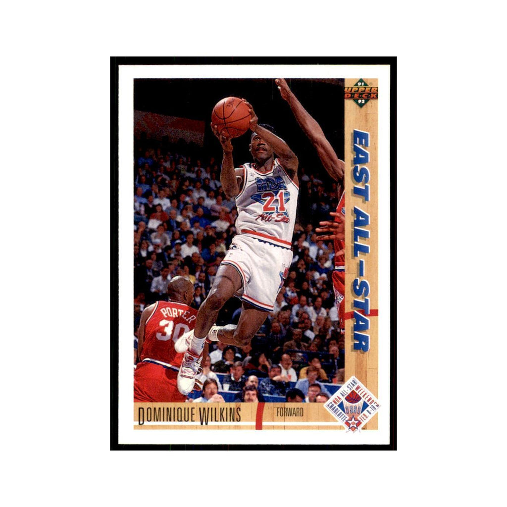 1991 Upper Deck Dominique Wilkins Basketball Cards #66