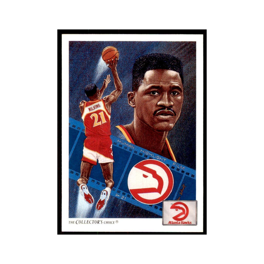 1991 Upper Deck Dominique Wilkins Basketball Cards #79