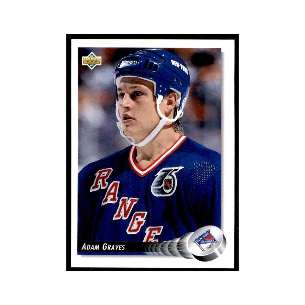 1992 Upper Deck Adam Graves Hockey Cards #388