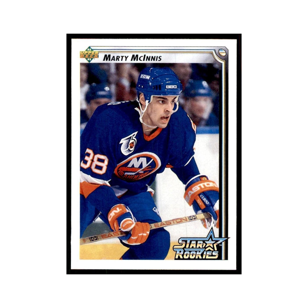 1992 Upper Deck Marty McInnis Hockey Cards #410