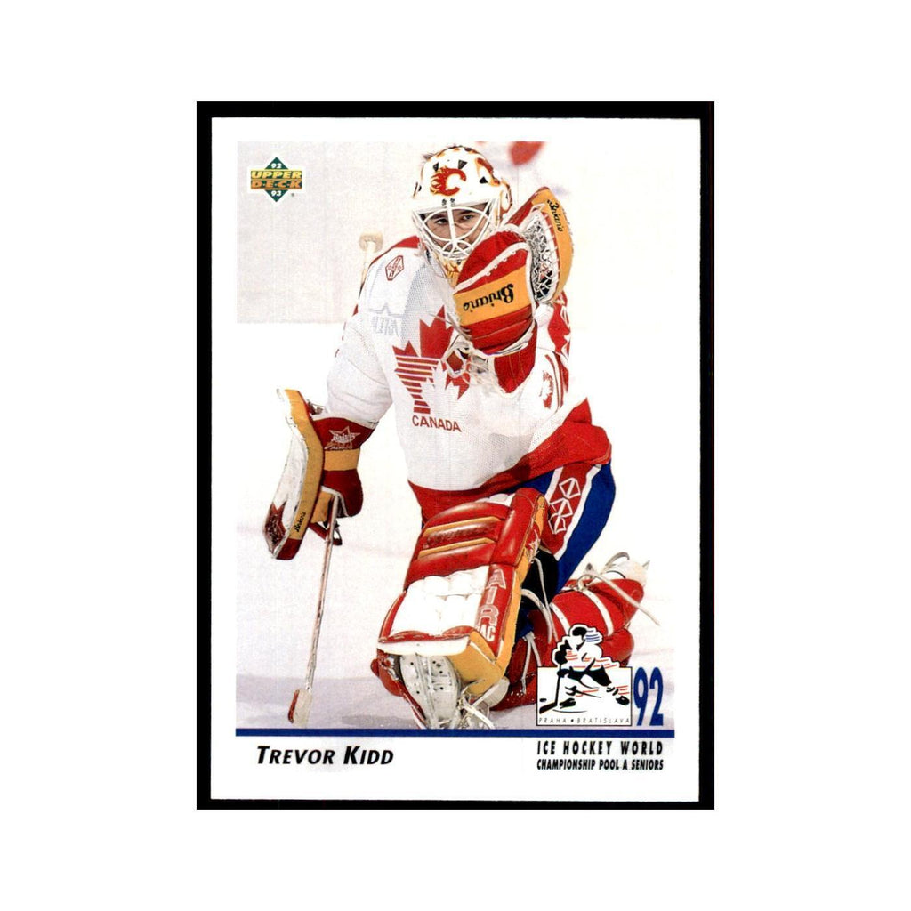 1992 Upper Deck Trevor Kidd Hockey Cards #385
