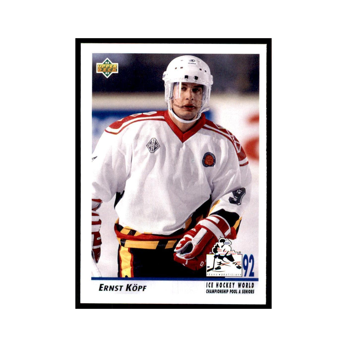 1992 Upper Deck Ernst Kopf Hockey Cards #372