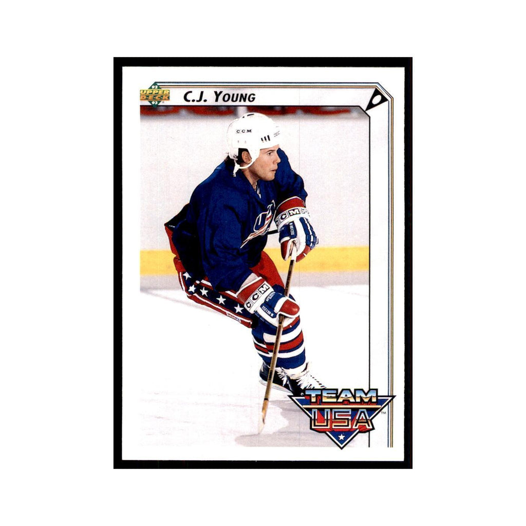 1992 Upper Deck C.J. Young Hockey Cards #395