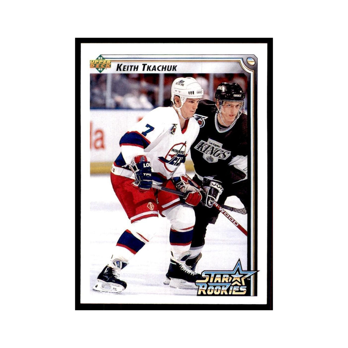 1992 Upper Deck Keith Tkachuk Hockey Cards #419