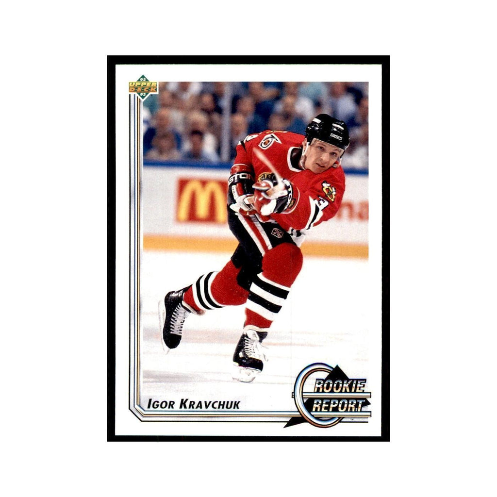 1992 Upper Deck Igor Kravchuk Hockey Cards #367