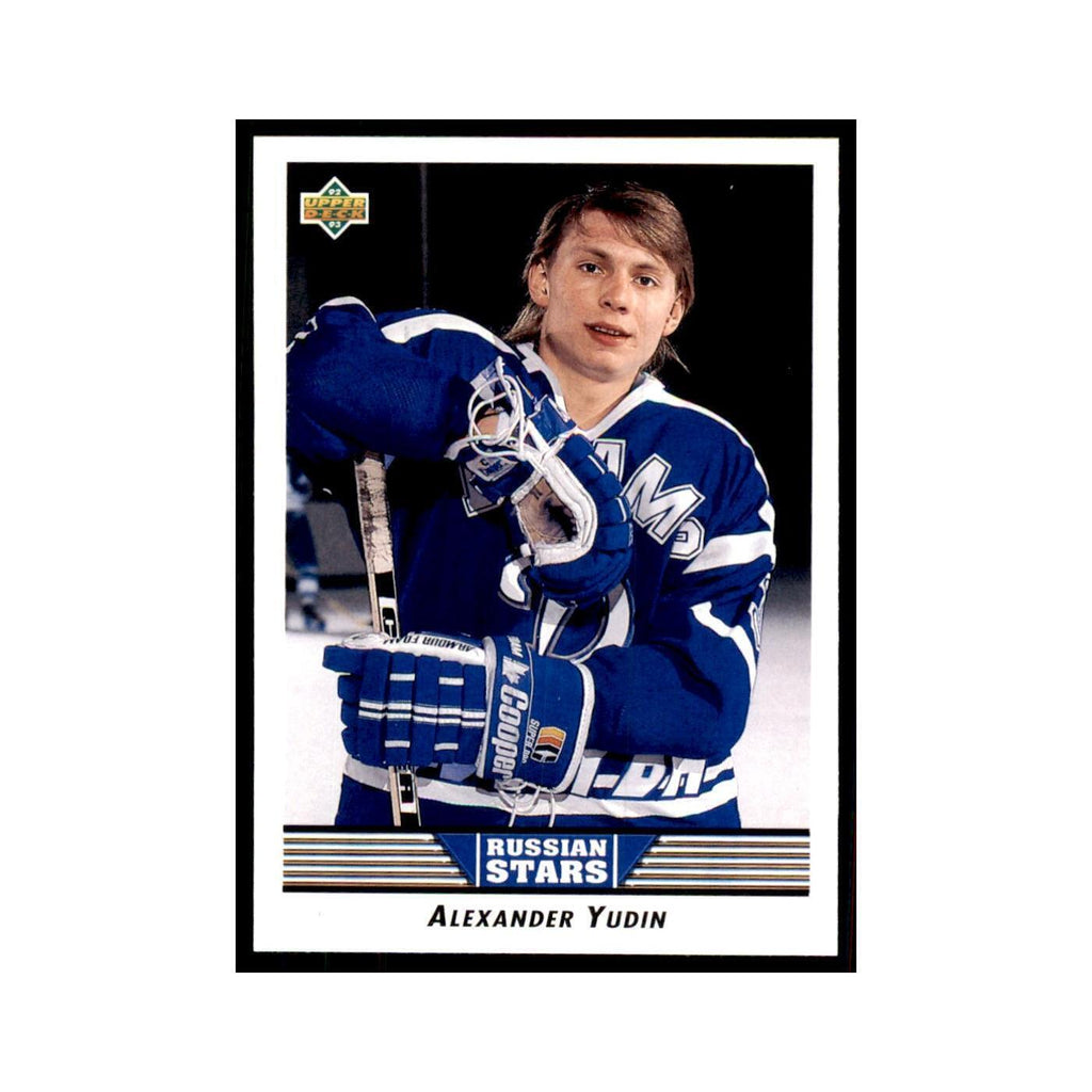 1992 Upper Deck Alexander Yudin Hockey Cards #336