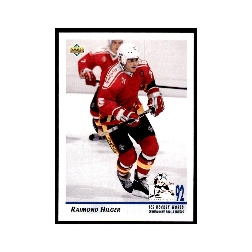 1992 Upper Deck Raimond Hilger Hockey Cards #373
