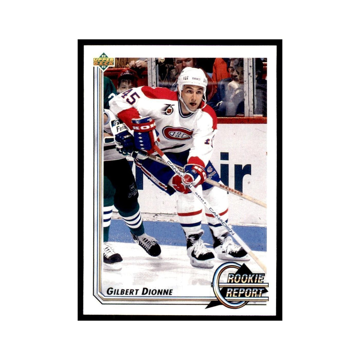 1992 Upper Deck Gilbert Dionne Hockey Cards #356