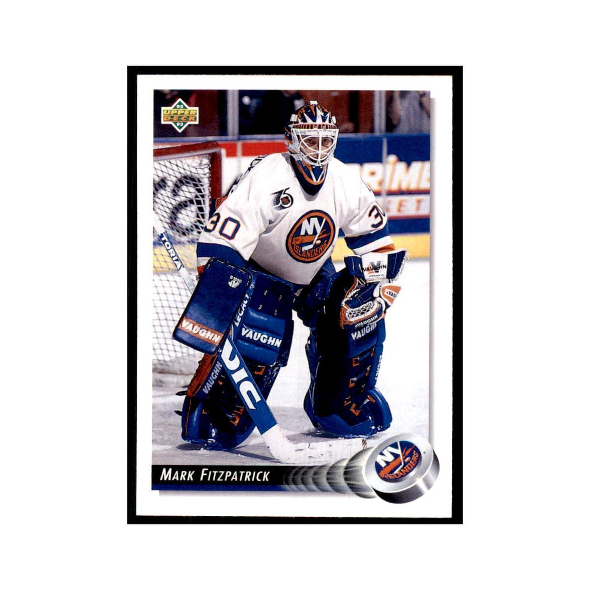 1992 Upper Deck Mark Fitzpatrick Hockey Cards #332