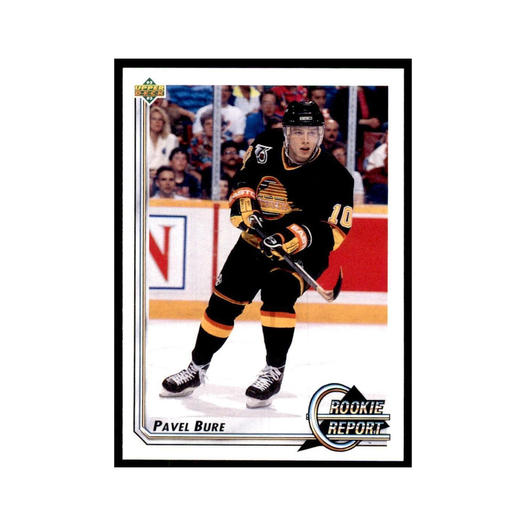1992 Upper Deck Pavel Bure Hockey Cards #362