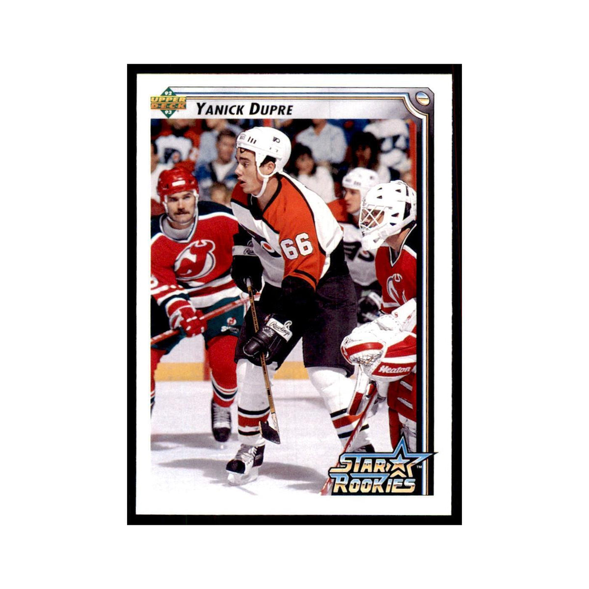 1992 Upper Deck Yanick Dupre Hockey Cards #421
