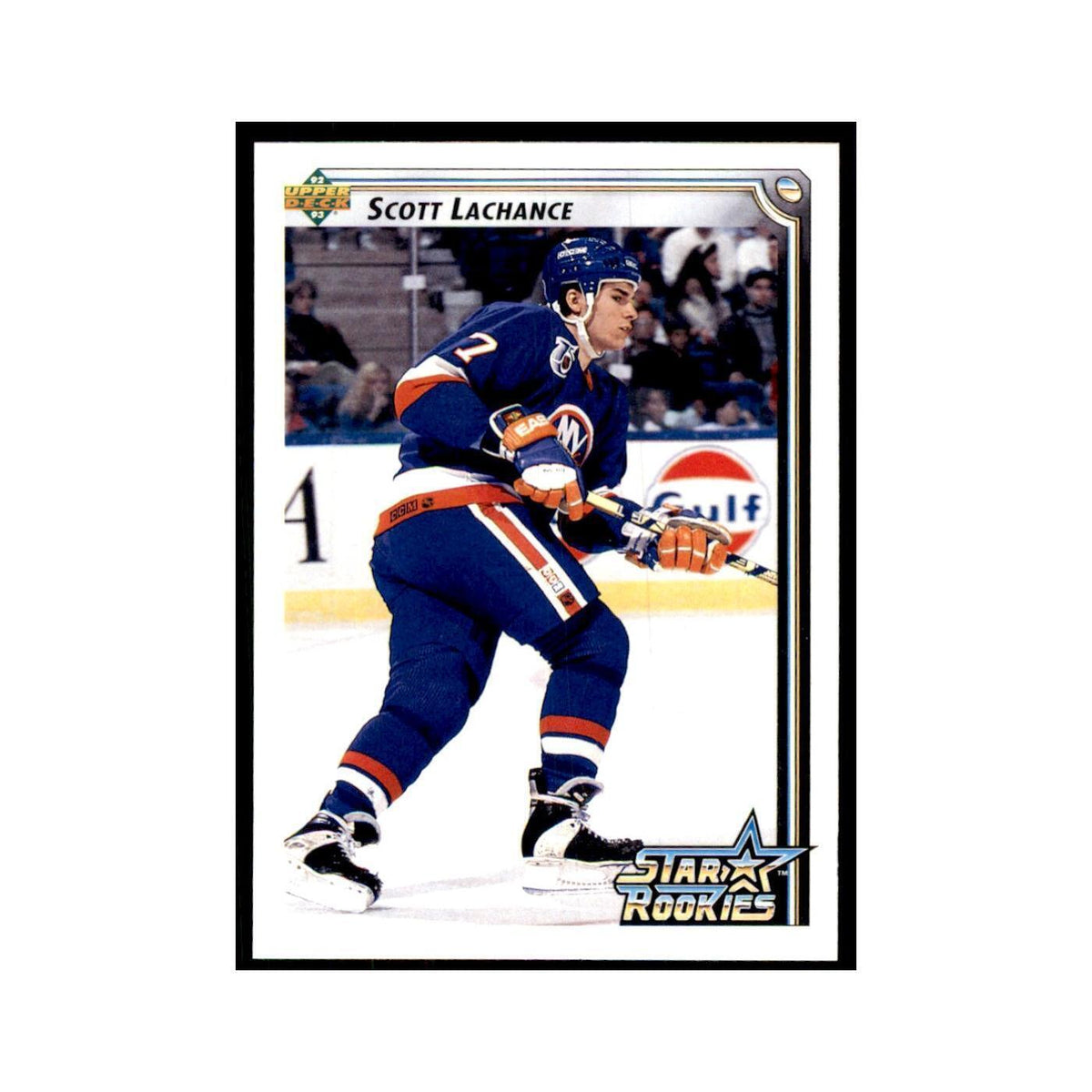 1992 Upper Deck Scott Lachance Hockey Cards #409