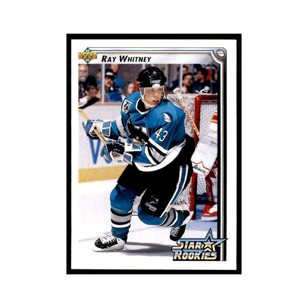 1992 Upper Deck Ray Whitney Hockey Cards #407