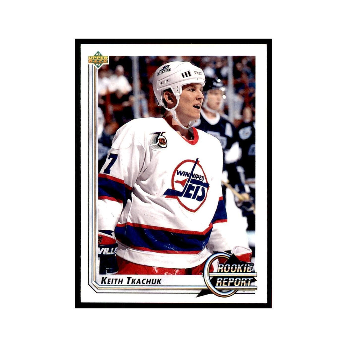1992 Upper Deck Keith Tkachuk Hockey Cards #364
