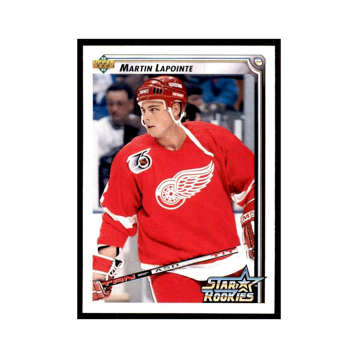 1992 Upper Deck Martin Lapointe Hockey Cards #405