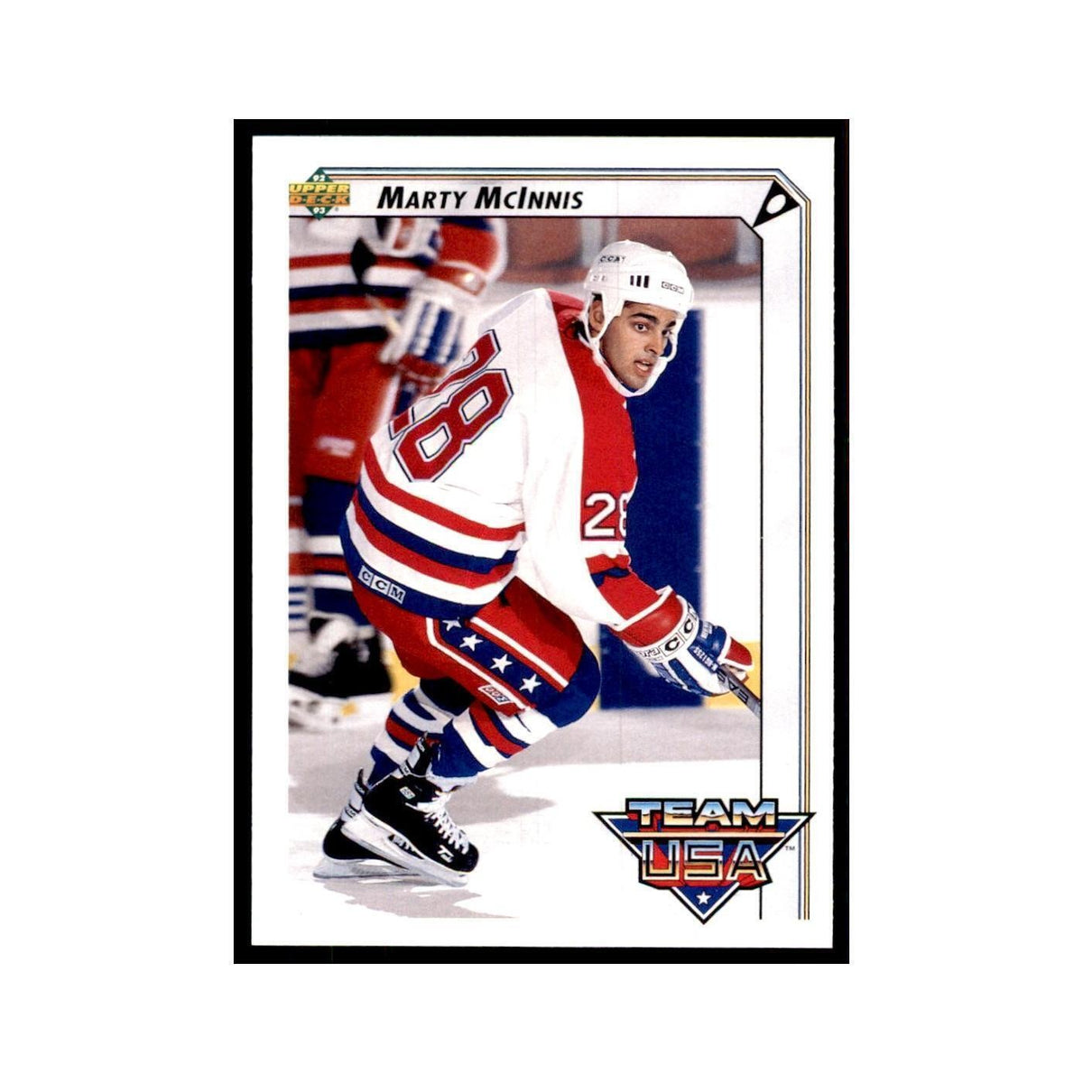1992 Upper Deck Marty McInnis Hockey Cards #394