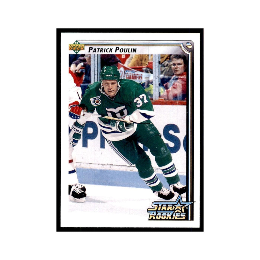 1992 Upper Deck Patrick Poulin Hockey Cards #416