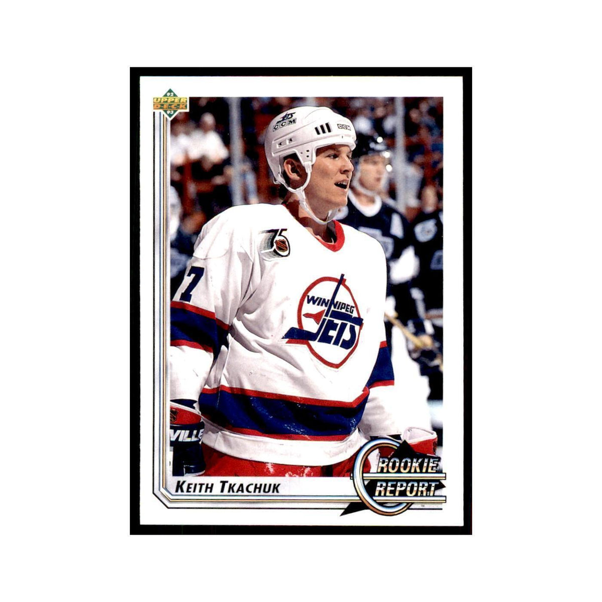 1992 Upper Deck Keith Tkachuk Hockey Cards #364